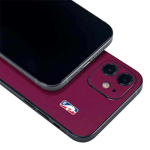 NBA Cleveland Cavaliers Distressed iPhone 12 Skin