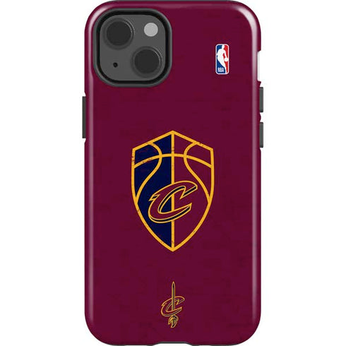 NBA Cleveland Cavaliers Distressed iPhone 13 Impact Case