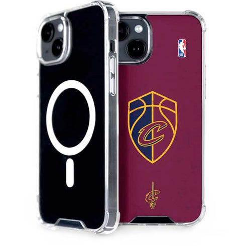 NBA Cleveland Cavaliers Distressed iPhone 13 MagSafe Case