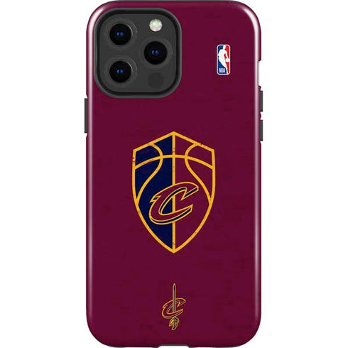 NBA Cleveland Cavaliers Distressed iPhone 13 Pro Max Impact Case