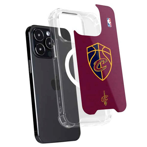 NBA Cleveland Cavaliers Distressed iPhone 13 Pro Max MagSafe Case