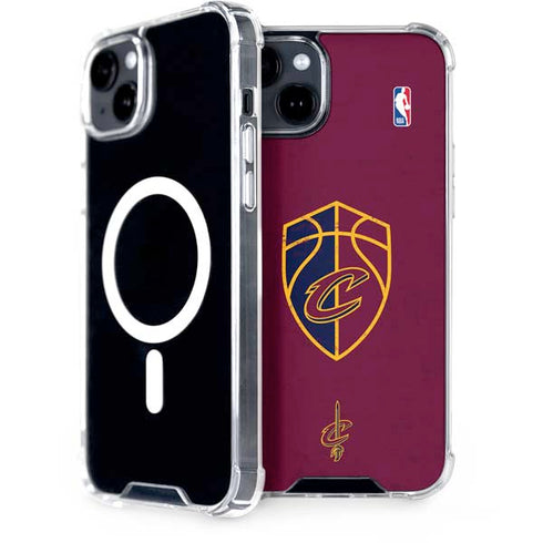 NBA Cleveland Cavaliers Distressed iPhone 14 MagSafe Case