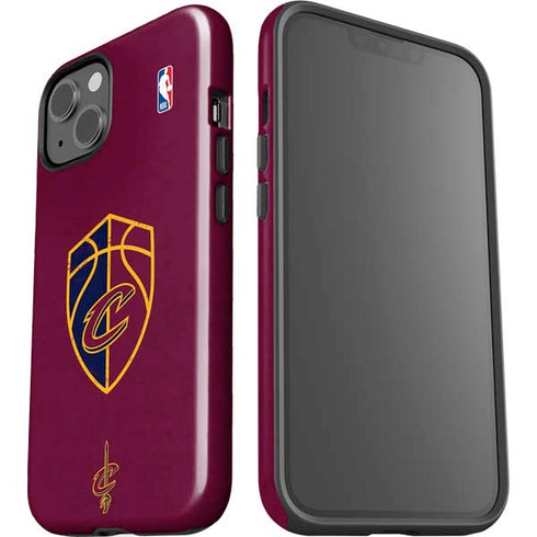 NBA Cleveland Cavaliers Distressed iPhone 15 Impact Case