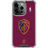 NBA Cleveland Cavaliers Distressed iPhone 15 Pro Clear Case