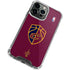 NBA Cleveland Cavaliers Distressed iPhone 14 Pro Clear Case