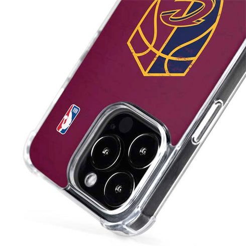 NBA Cleveland Cavaliers Distressed iPhone 15 Pro Max MagSafe Case