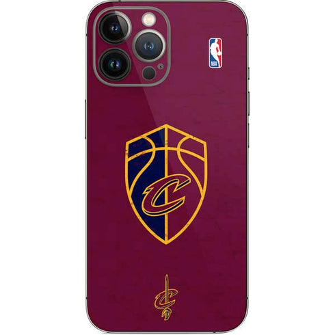 NBA Cleveland Cavaliers Distressed iPhone 14 Pro Max Skin