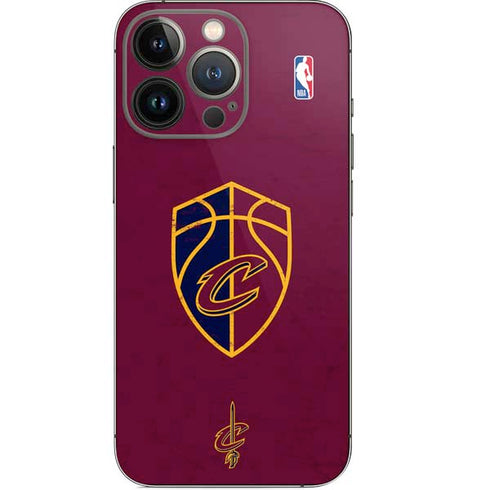 NBA Cleveland Cavaliers Distressed iPhone 14 Pro Skin