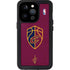 NBA Cleveland Cavaliers Distressed iPhone 15 Pro Waterproof Case