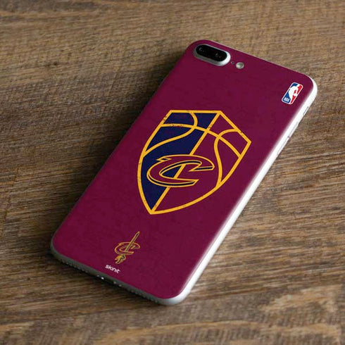 NBA Cleveland Cavaliers Distressed iPhone 7 Plus Skin