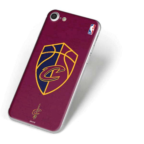 NBA Cleveland Cavaliers Distressed iPhone 8 Skin