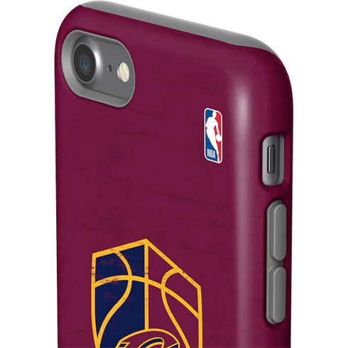 NBA Cleveland Cavaliers Distressed iPhone SE (2nd & 3rd Gen) Pro Case