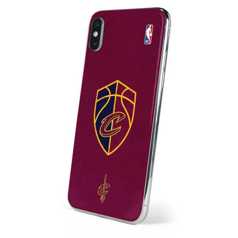 NBA Cleveland Cavaliers Distressed iPhone X Skin