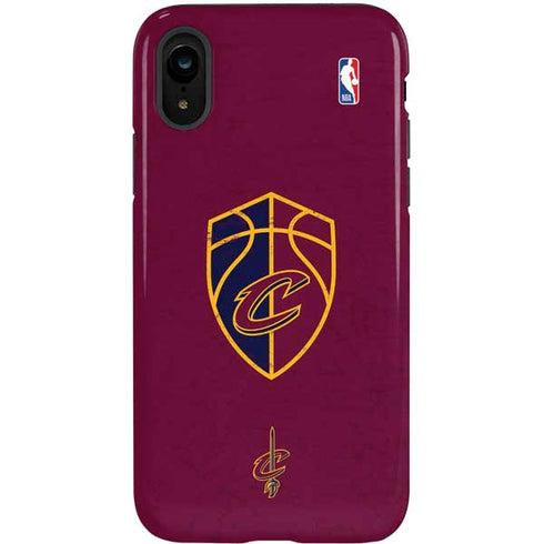 NBA Cleveland Cavaliers Distressed iPhone XR Pro Case
