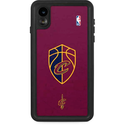 NBA Cleveland Cavaliers Distressed iPhone XR Waterproof Case