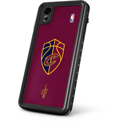 NBA Cleveland Cavaliers Distressed iPhone XR Waterproof Case