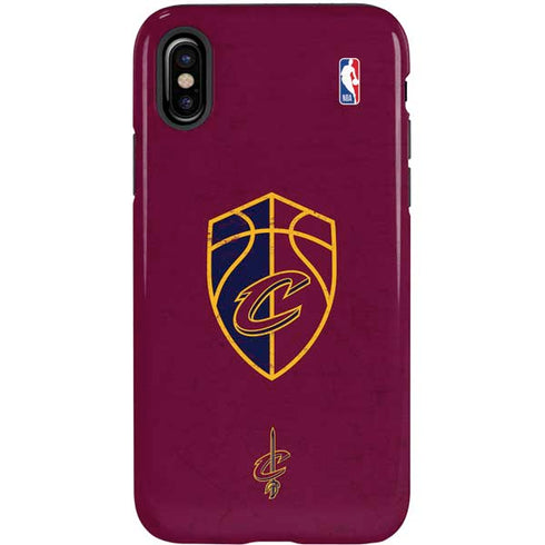 NBA Cleveland Cavaliers Distressed iPhone XS Pro Case