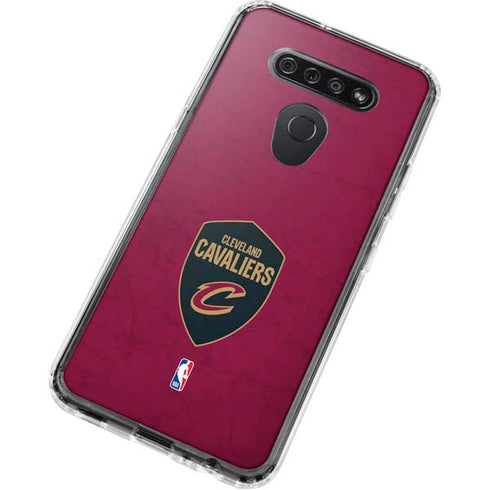 NBA Cleveland Cavaliers Distressed LG K51/Q51 Clear Case
