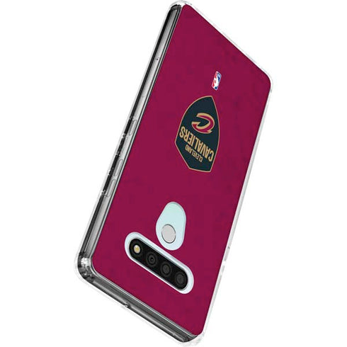 NBA Cleveland Cavaliers Distressed LG Stylo 6 Clear Case