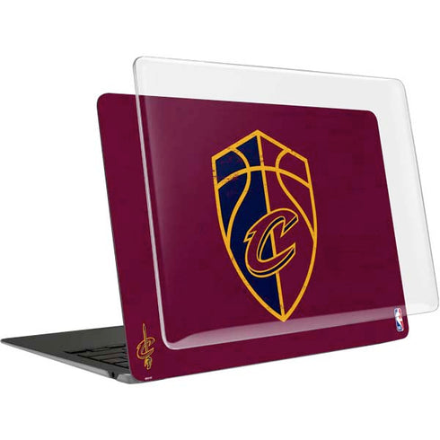 NBA Cleveland Cavaliers Distressed MacBook Air 13in M1 (2021) Case plus Skin