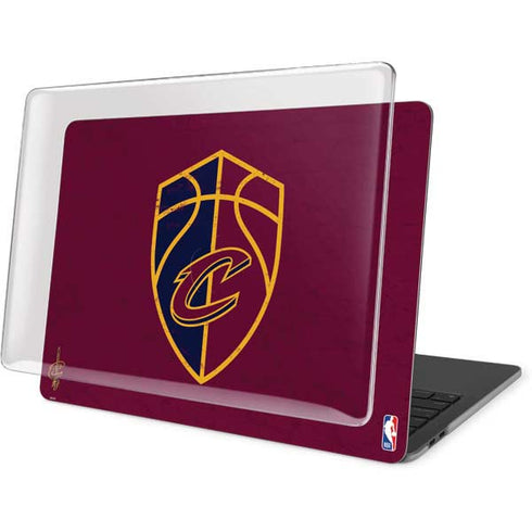 NBA Cleveland Cavaliers Distressed MacBook Pro 16in (2019-20) Case plus Skin