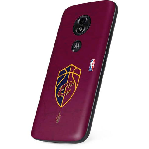 NBA Cleveland Cavaliers Distressed Moto E5 Play Skin