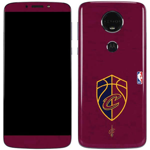 NBA Cleveland Cavaliers Distressed Moto E5 Plus Skin