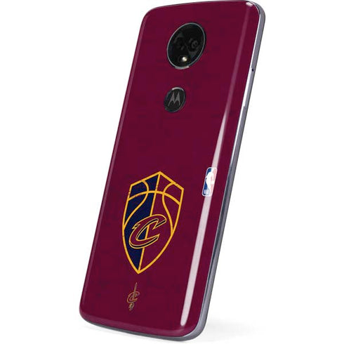 NBA Cleveland Cavaliers Distressed Moto E5 Plus Skin