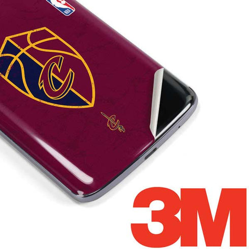 NBA Cleveland Cavaliers Distressed Moto E5 Plus Skin
