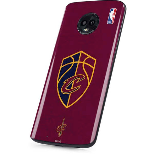 NBA Cleveland Cavaliers Distressed Moto G6 Skin
