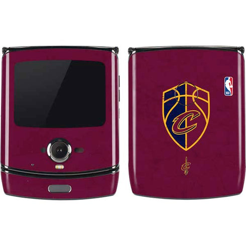 NBA Cleveland Cavaliers Distressed Motorola RAZR Skin
