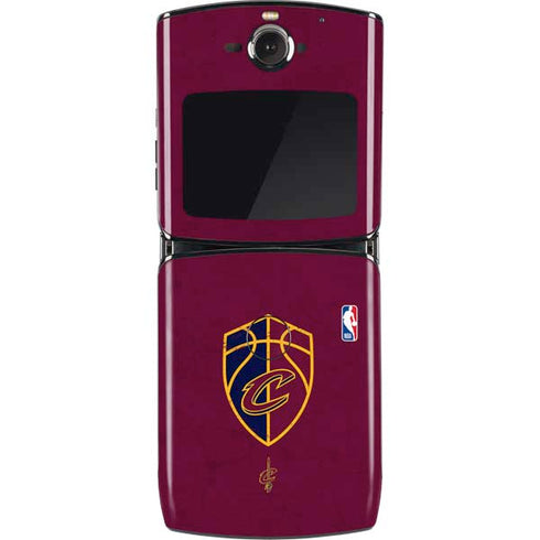 NBA Cleveland Cavaliers Distressed Motorola RAZR Skin