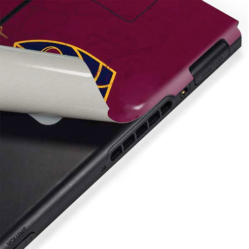 NBA Cleveland Cavaliers Distressed Nintendo Switch Bundle Skin
