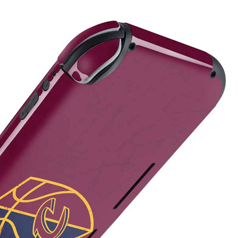 NBA Cleveland Cavaliers Distressed Nintendo Switch Lite Skin