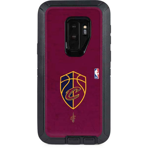 NBA Cleveland Cavaliers Distressed Otterbox Defender Galaxy Skin