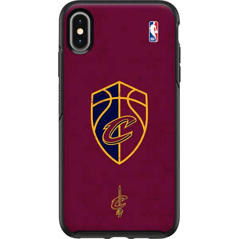NBA Cleveland Cavaliers Distressed Otterbox Symmetry iPhone Skin