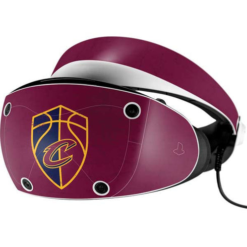 NBA Cleveland Cavaliers Distressed PlayStation VR2 Skin