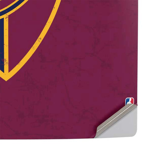 NBA Cleveland Cavaliers Distressed PS5 Console Skin