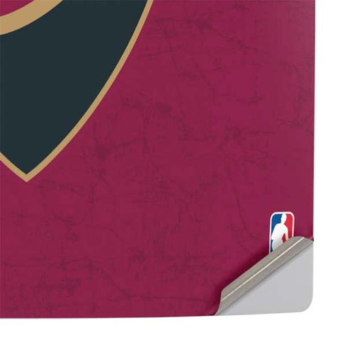 NBA Cleveland Cavaliers Distressed PS5 Slim Disk Console Skin