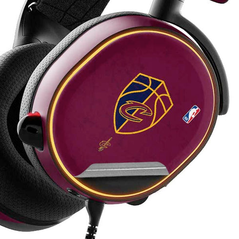 NBA Cleveland Cavaliers Distressed SteelSeries Arctis 3 Skin