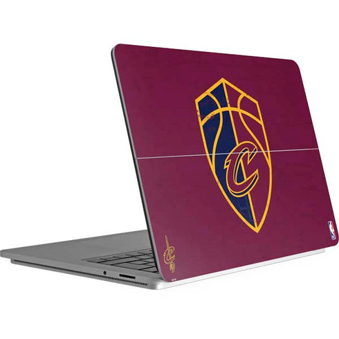 NBA Cleveland Cavaliers Distressed Surface Laptop Studio Skin