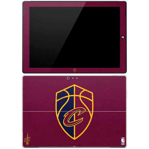 NBA Cleveland Cavaliers Distressed Surface Pro 3 Skin