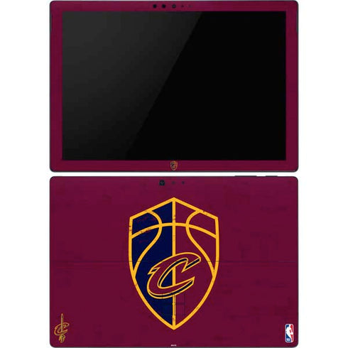 NBA Cleveland Cavaliers Distressed Surface Pro 6 Skin