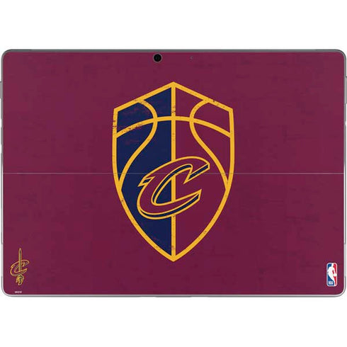 NBA Cleveland Cavaliers Distressed Surface Pro 8 Skin