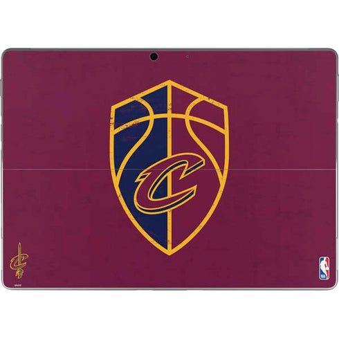 NBA Cleveland Cavaliers Distressed Surface Pro 9 Skin