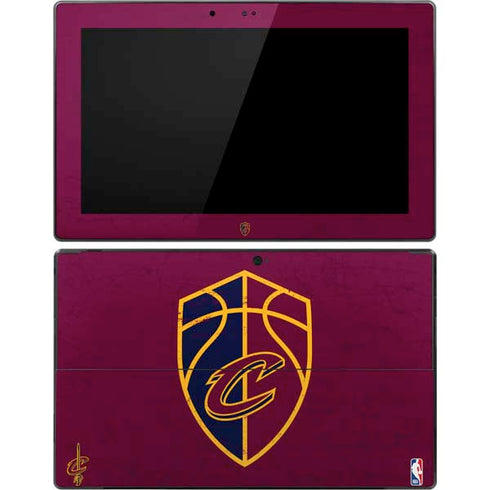 NBA Cleveland Cavaliers Distressed Surface Pro Tablet Skin