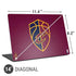 NBA Cleveland Cavaliers Distressed Universal Laptop 14in (11.4 x 8.2in) Skin