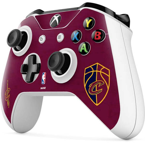 NBA Cleveland Cavaliers Distressed Xbox One S Controller Skin