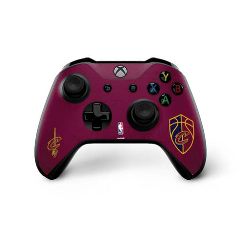 NBA Cleveland Cavaliers Distressed Xbox One X Controller Skin
