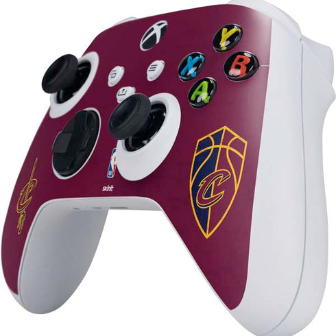NBA Cleveland Cavaliers Distressed Xbox Series S Controller Skin